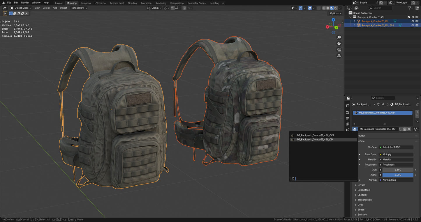 MILITARY TACTICAL BACKPACK