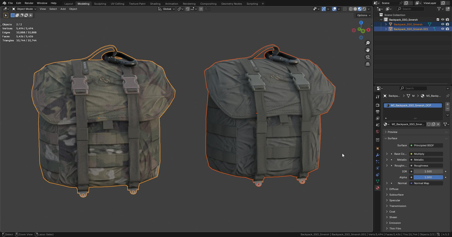 SSO SMERSH BUTTPACK
