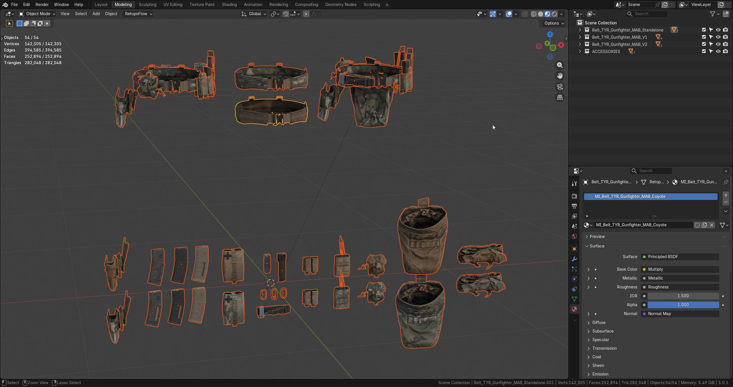 TYR GUNFIGHTER MAB BELT