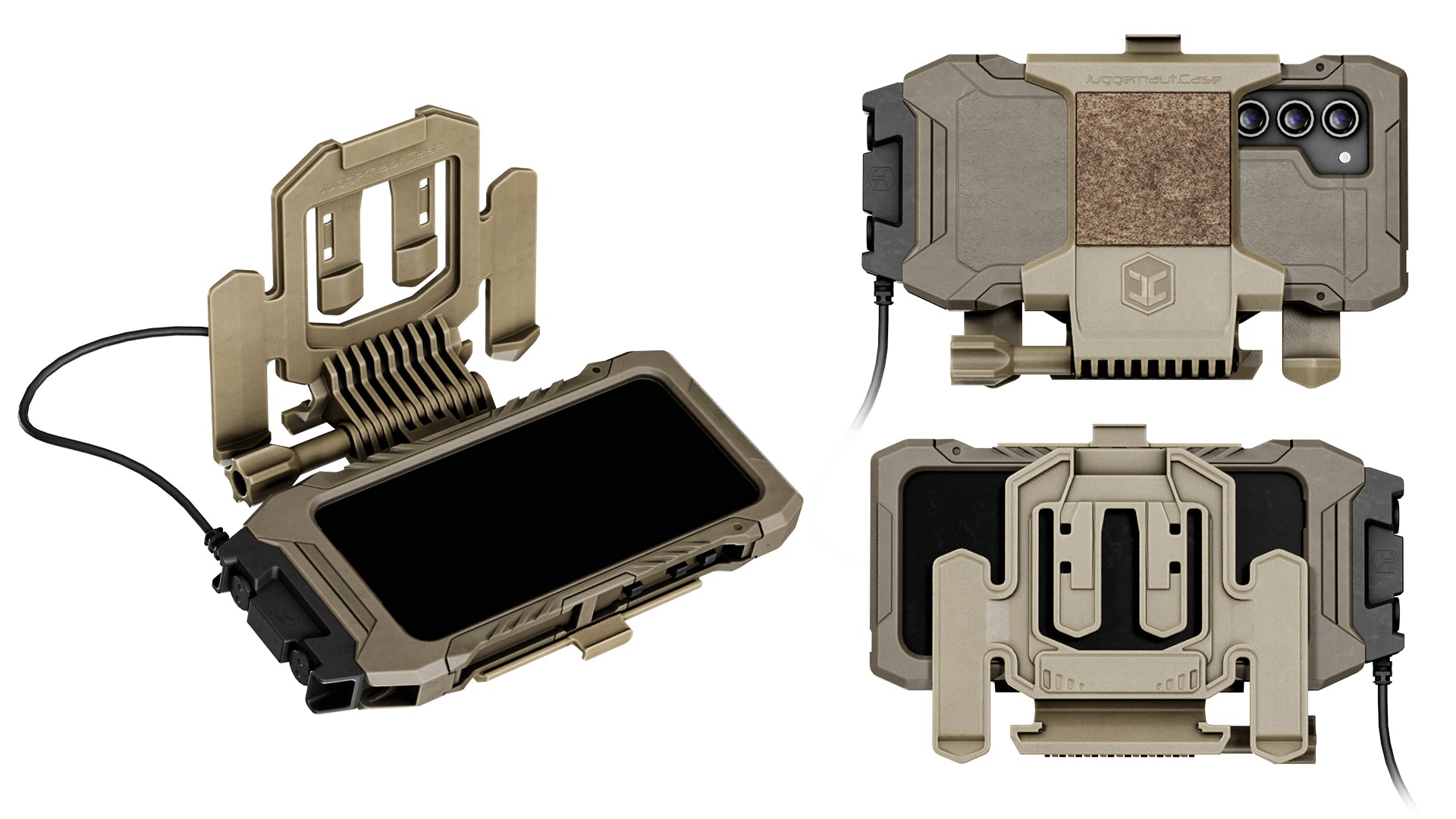 JUGGERNAUT CASE PALS PHONE MOUNT - Low Poly 3D Model JUGGERNAUT CASE PALS PHONE MOUNT - Low Poly 3D Model