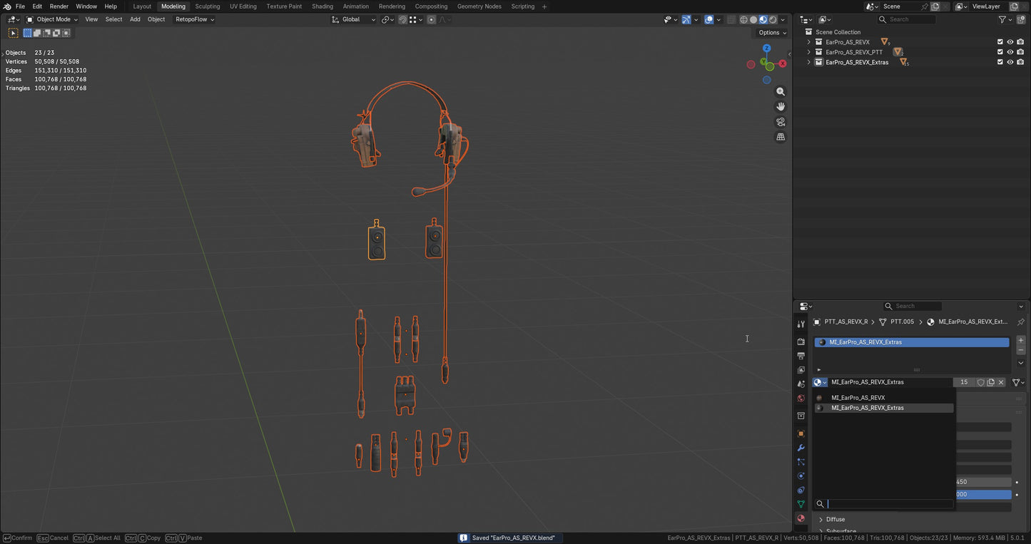 ATLANTIC SIGNAL REV X HEADSET