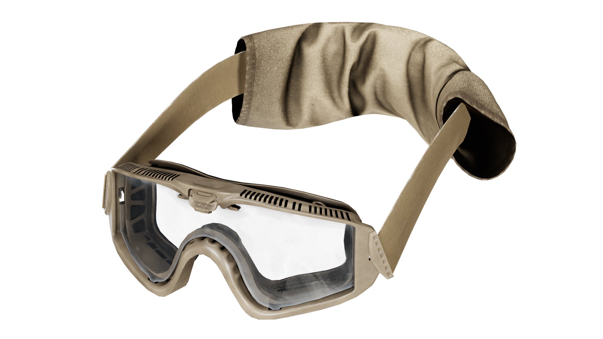 ess influx goggles ESS INFLUX GOGGLE - Low Poly 3D Model | Game-Ready Asset