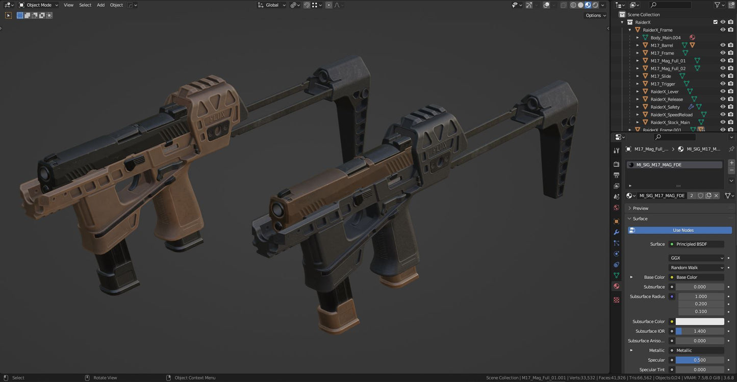 FLUX DEFENSE RAIDER X 3dmilitaryassets