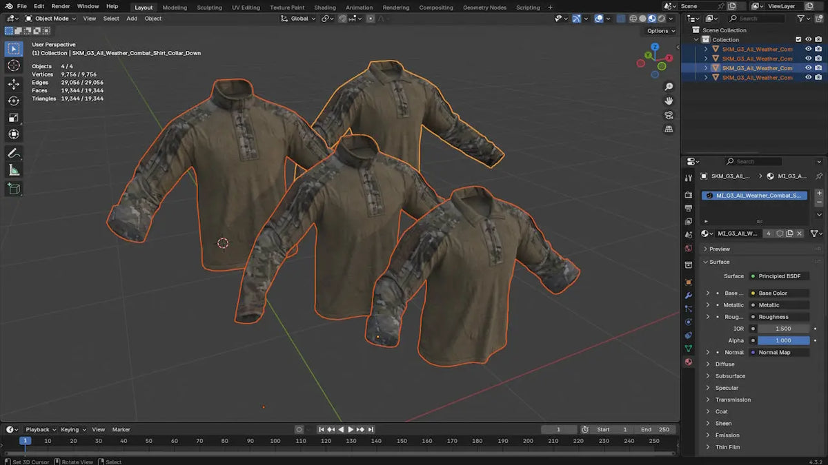 CRYE PRECISION G3 ALL WEATHER COMBAT SHIRT 3dmilitaryassets