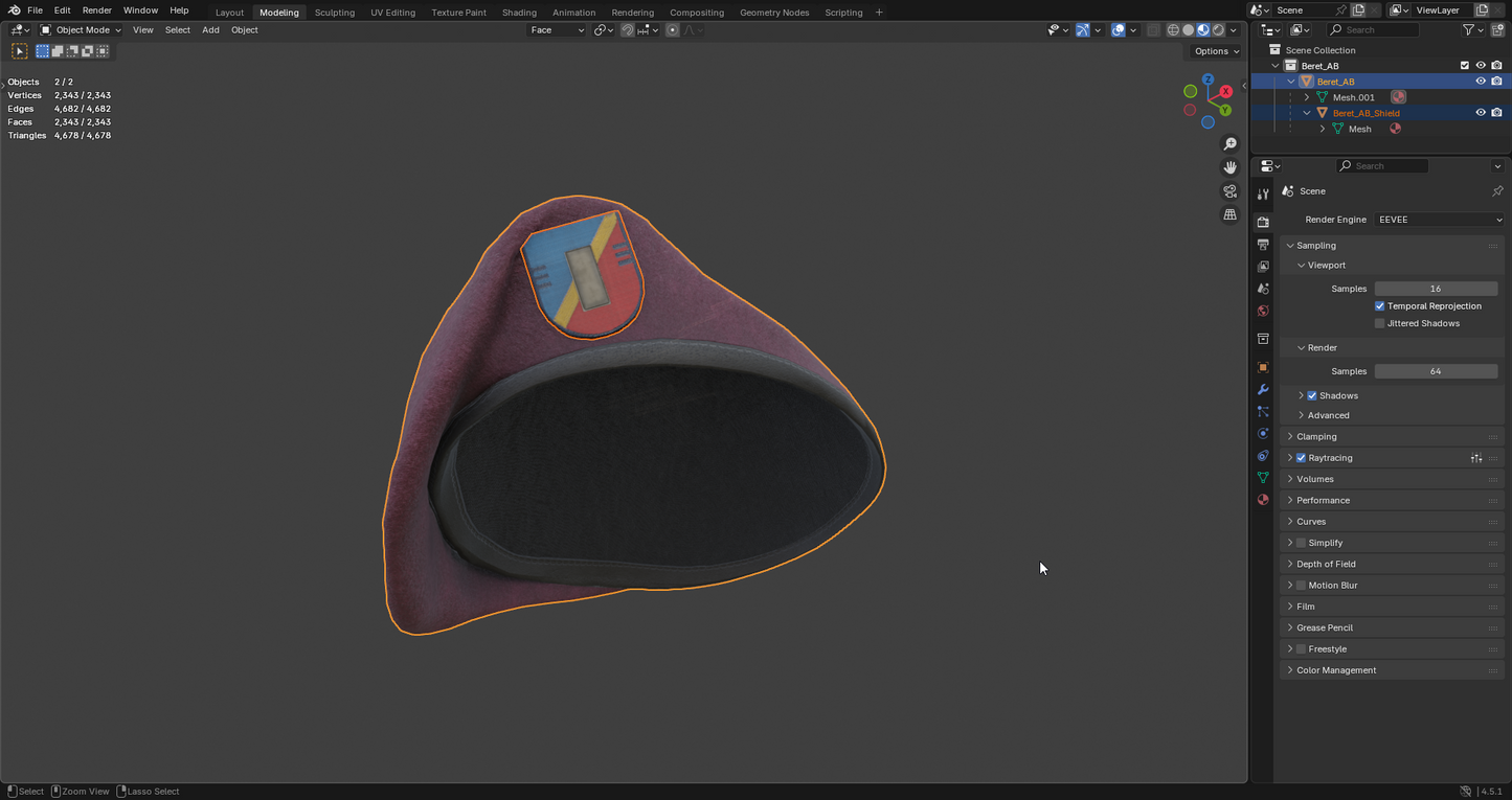 AIRBORNE BERET