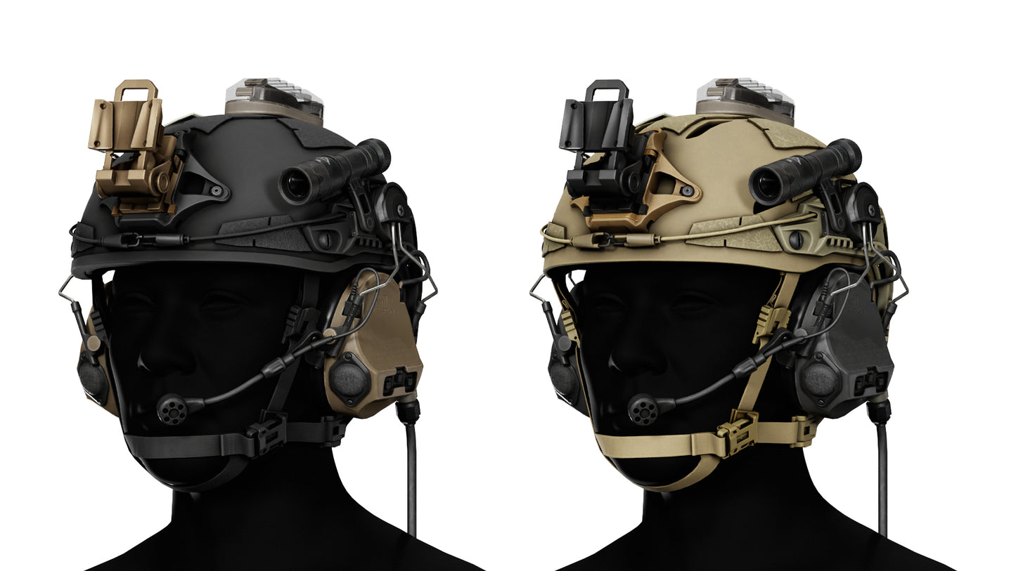 GALVION CAIMAN BUMP AND BALLISTIC HELMET BUNDLE