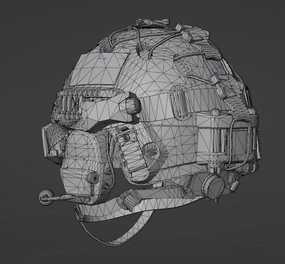 SHADOW COMPANY OPS CORE BUMP HELMET 3dmilitaryassets
