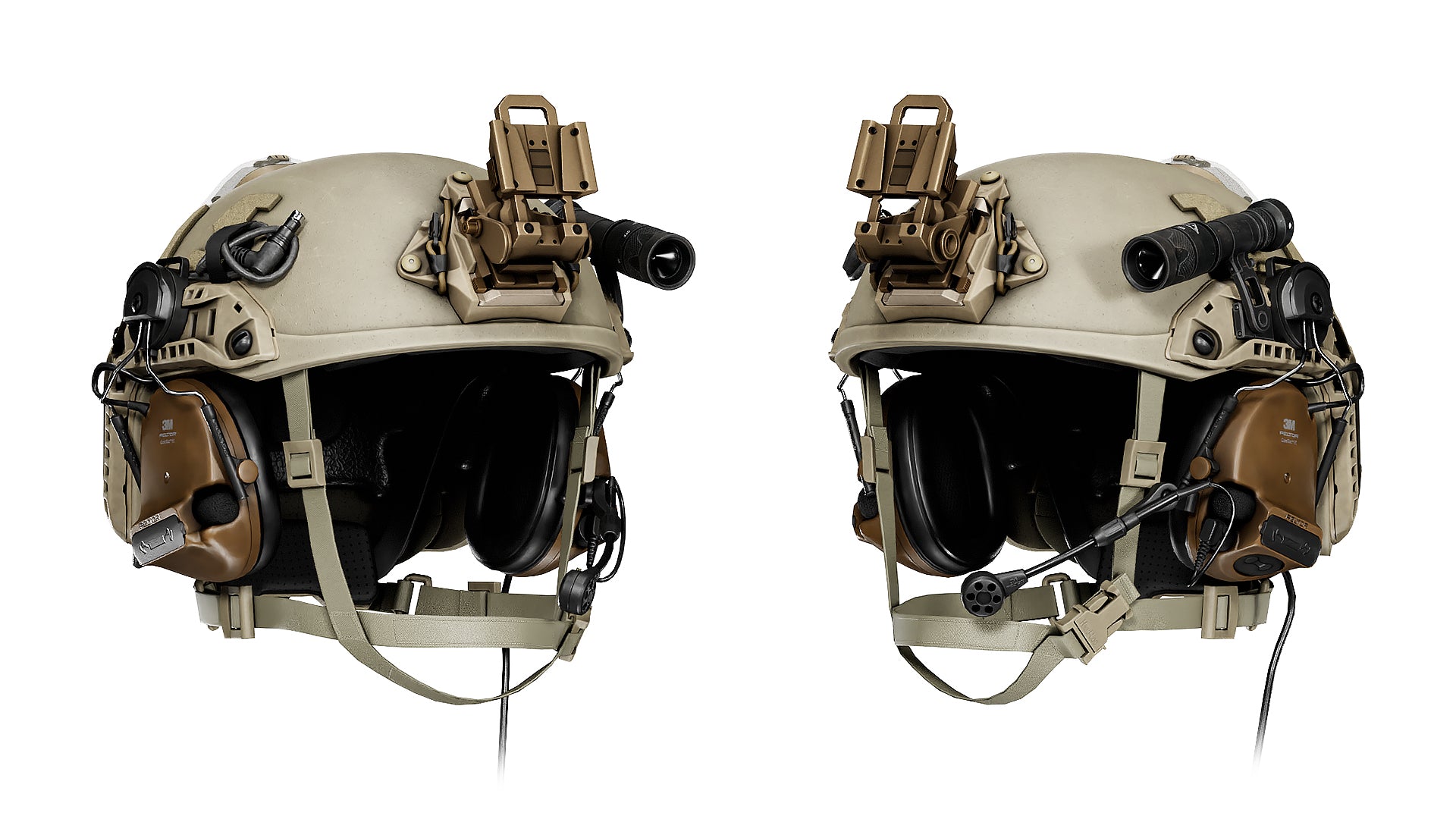 OPSCORE FTHS BALLISTIC HELMET - Low Poly 3D Model | Game-Ready Asset