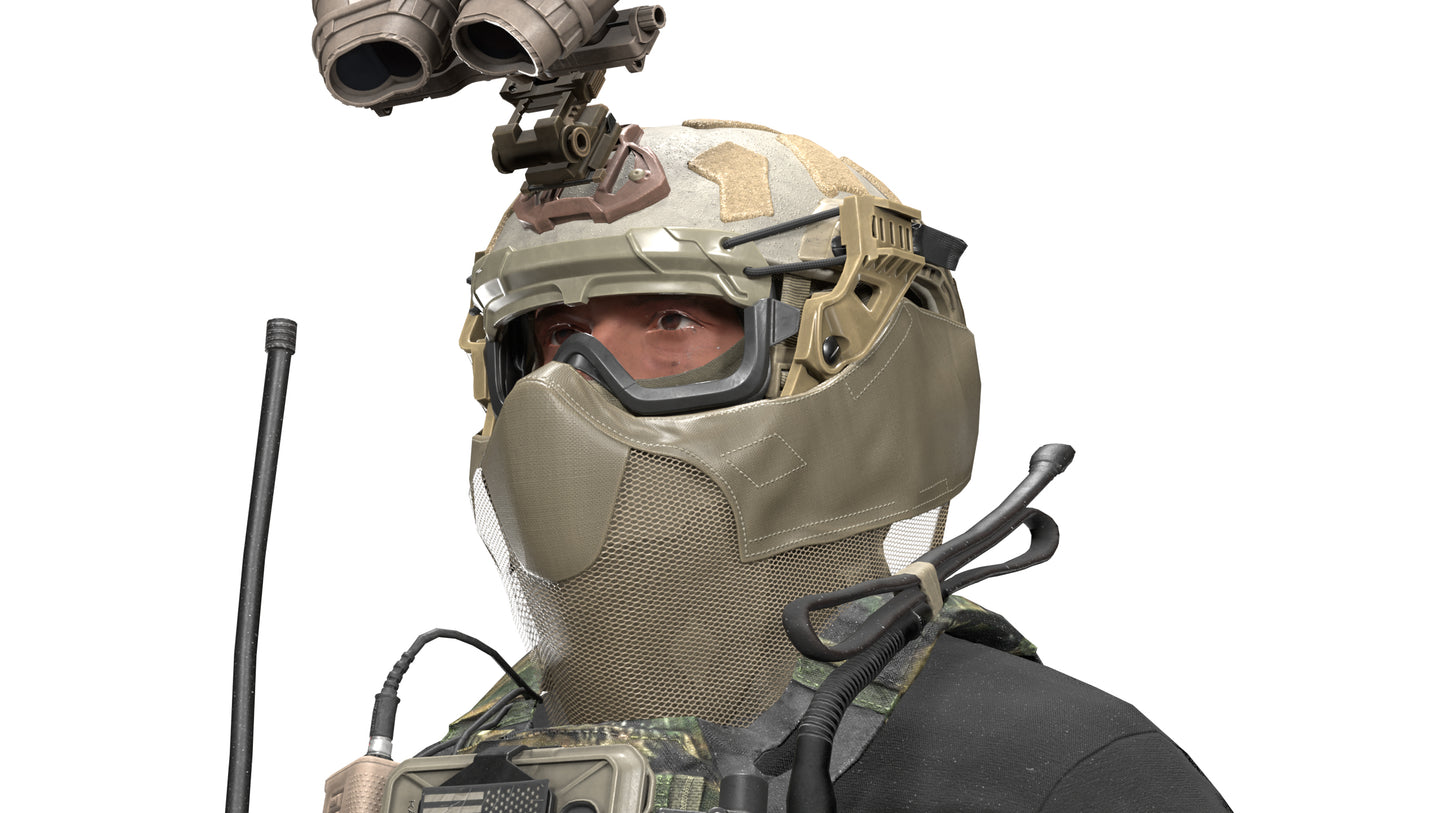 OPS CORE Force On Force Mandible