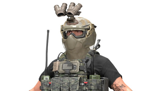 OPS CORE Force On Force Mandible 3dmilitaryassets
