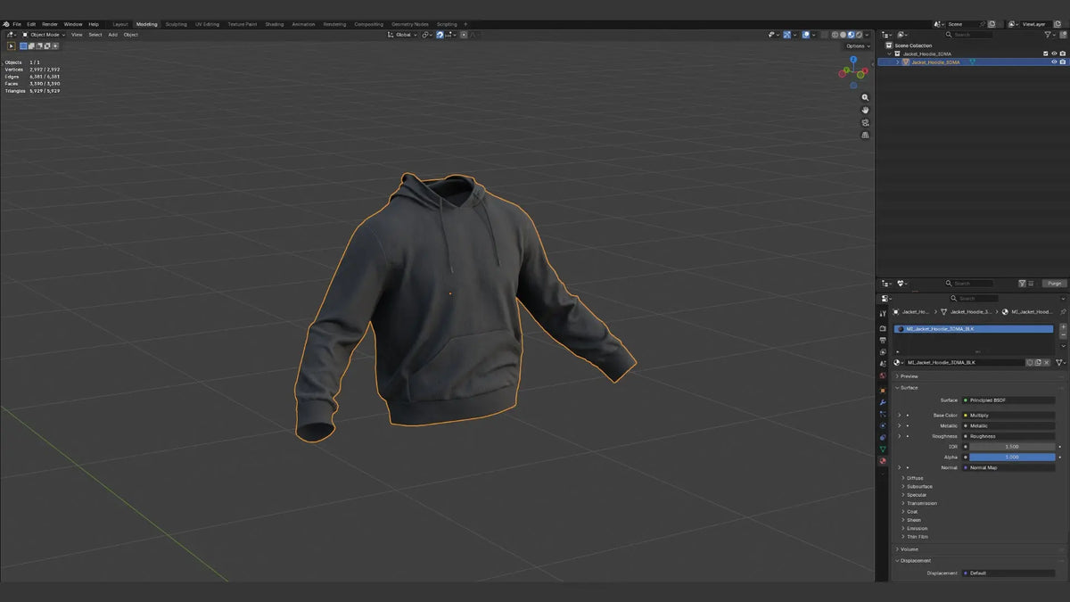 EVERYDAY HOODIE 3dmilitaryassets