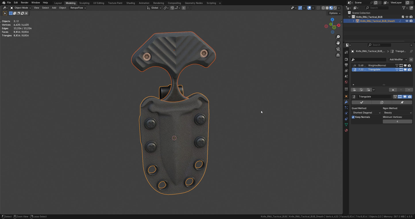 RMJ TACTICAL BUB KNIFE