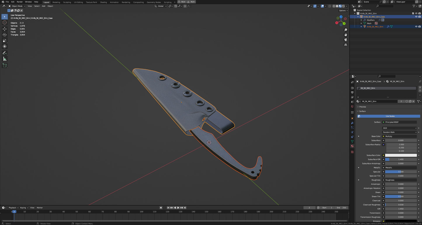 STROUP KNIVES MK2 SLIM