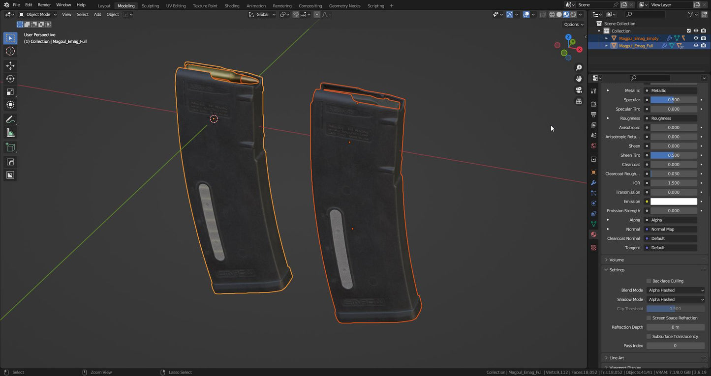 MAGPUL EMAG 3dmilitaryassets