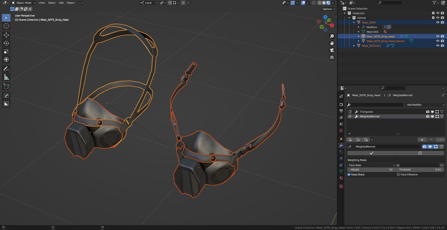 OPSCORE SOTR MASK 3dmilitaryassets