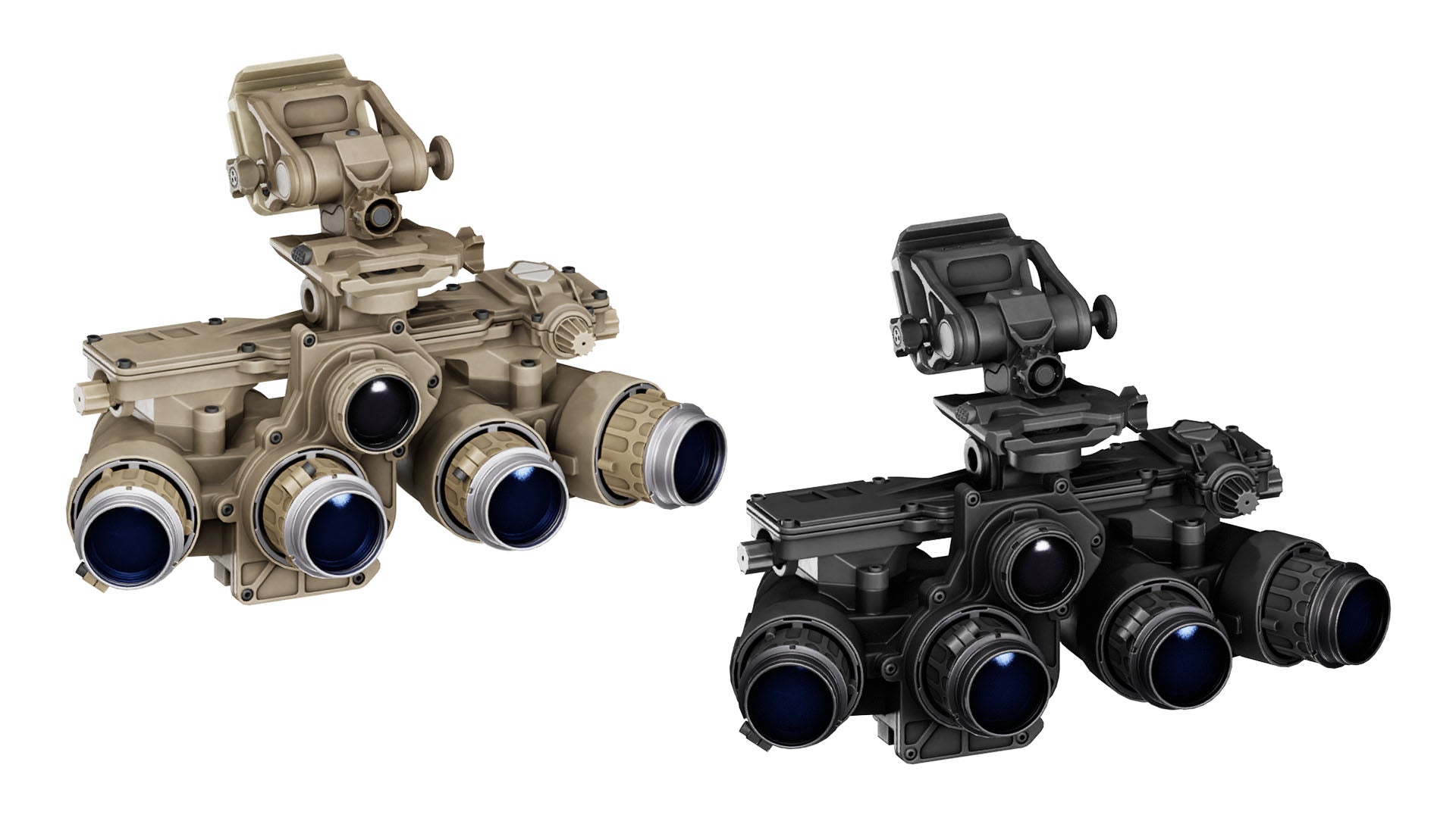 L3 HARRIS F-PANO NVGS - Low Poly 3D Model | Game-Ready Asset