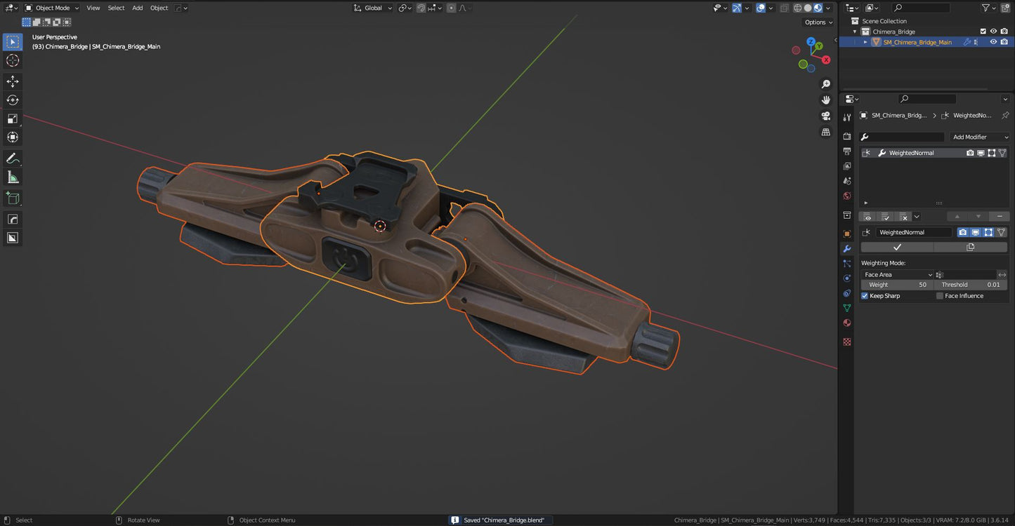 CHIMERA BRIDGE FOR GPNVG18 3DMilitaryAssets