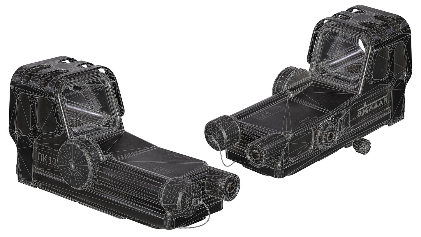 VALDAY PK122 RED DOT SIGHT 3dmilitaryassets