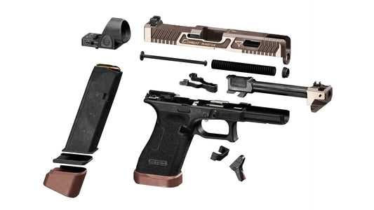 TARAN TACTICAL BALLERINA GLOCK 17 GEN 5 PISTOL 3dmilitaryassets