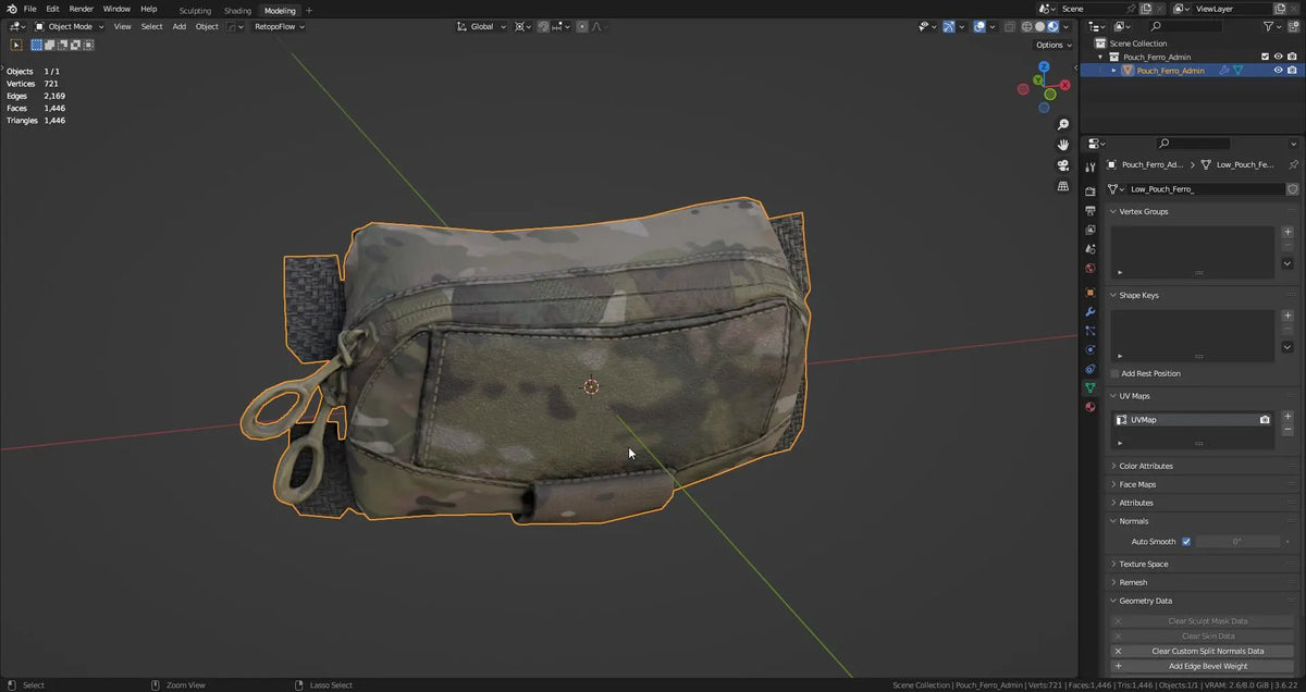 FERRO CONCEPTS ADMIN POUCH 3dmilitaryassets