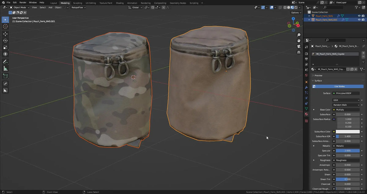 FERRO CONCEPTS NVG POUCH 3dmilitaryassets