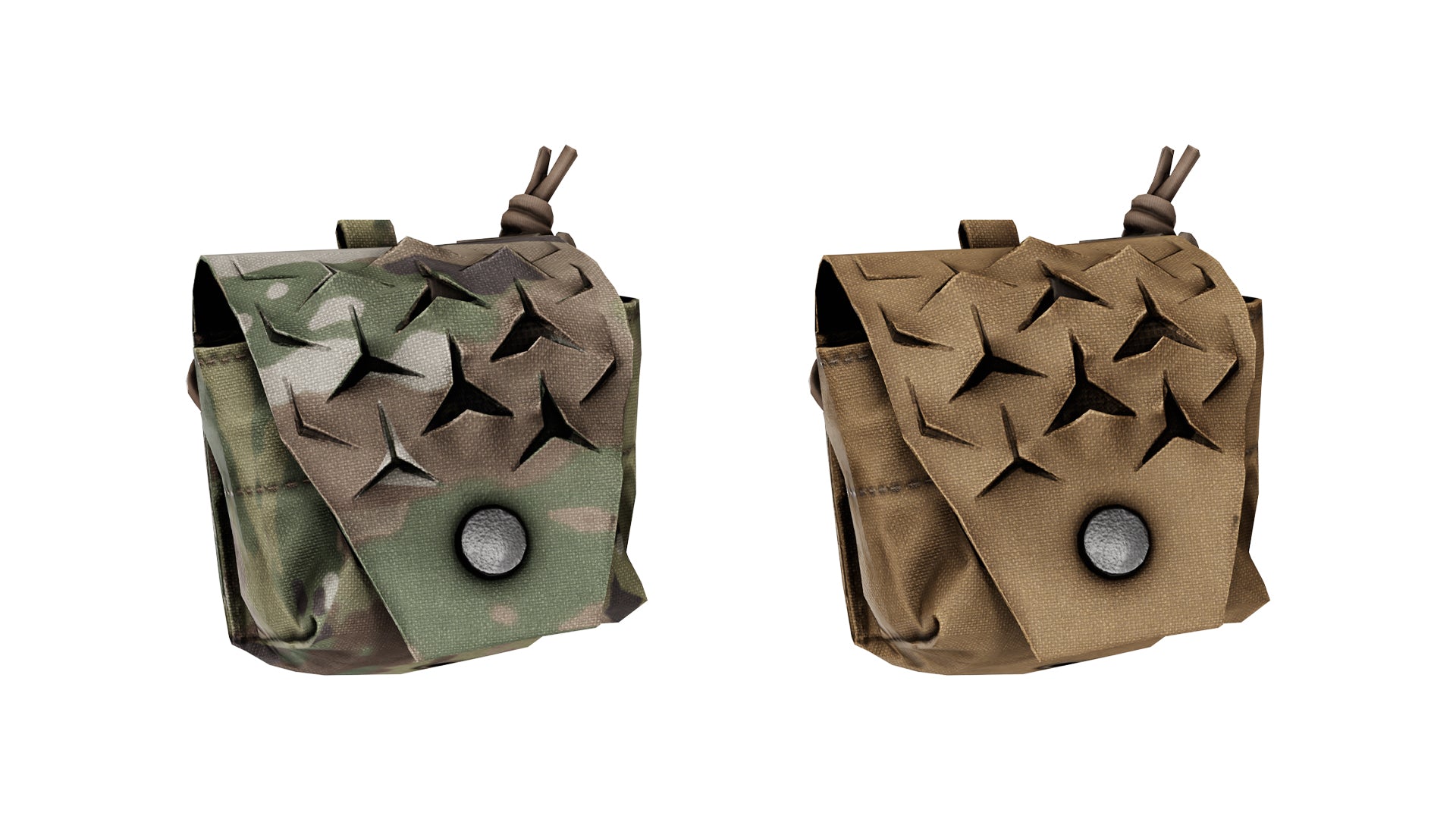 SPIRITUS SYSTEMS SPUD FRAG GRENADE POUCH - Low Poly 3D Model
