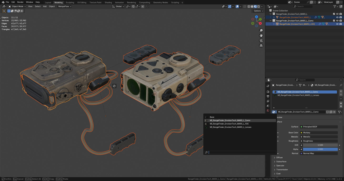 ENVISION TECHNOLOGY MARS-L RANGE FINDER