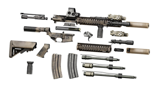 M4A1 BLOCK II - MK18 RIFLE 3dmilitaryassets