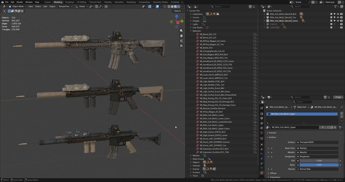 M4A1 BLOCK II - MK18 RIFLE
