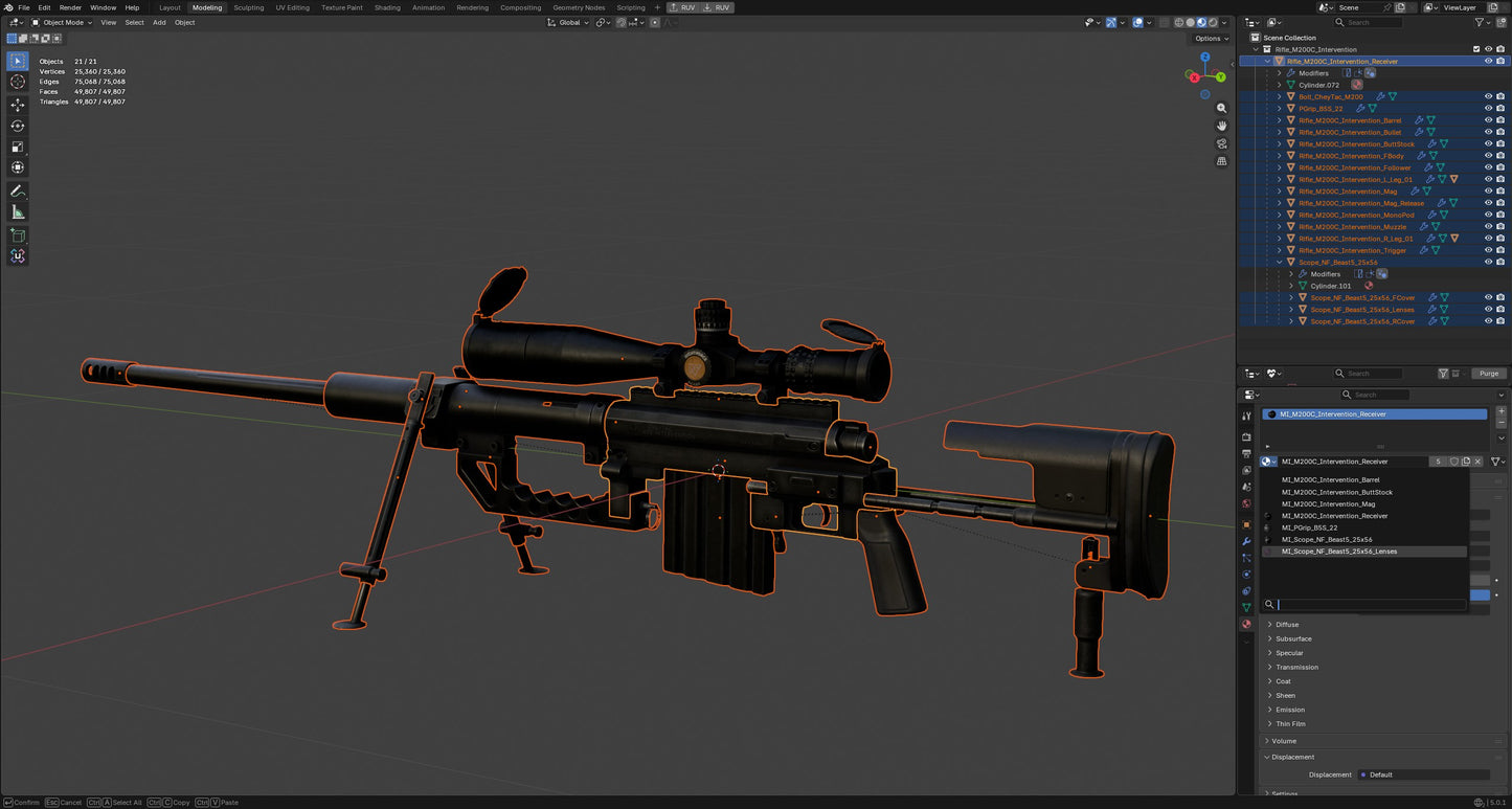 CHEYTAC M200 INTERVENTION SNIPER RIFLE