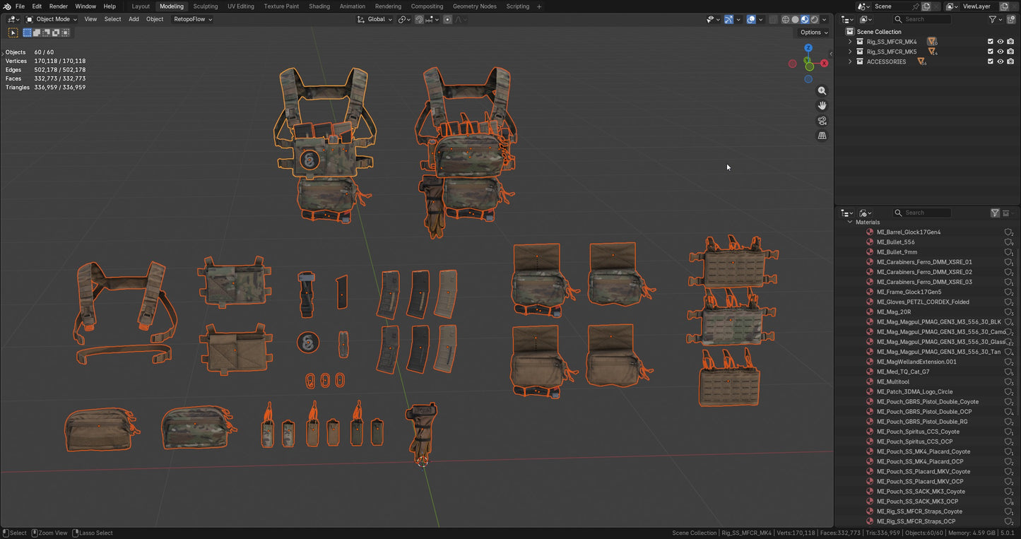 SPIRITUS SYSTEMS MICRO FIGHT CHEST RIG