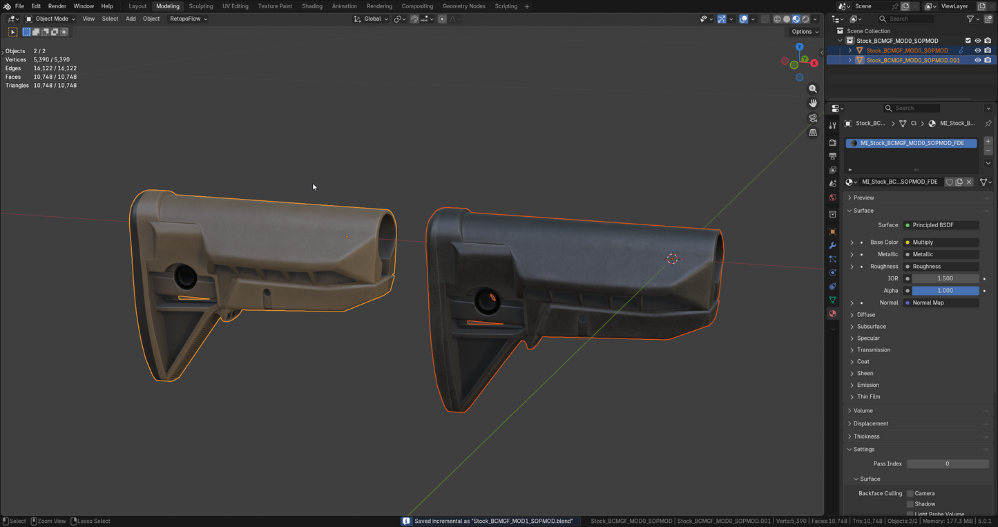 BCM SOPMOD MOD 0 STOCK