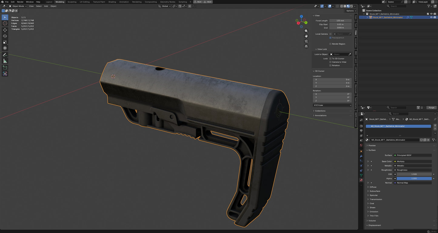 MFT BATTLELINK MINIMALIST STOCK