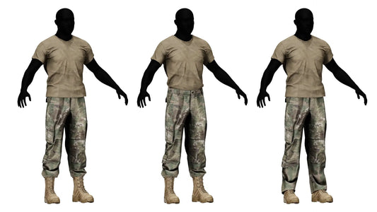 ARMY COMBAT UNIFORM 3dmilitaryassets