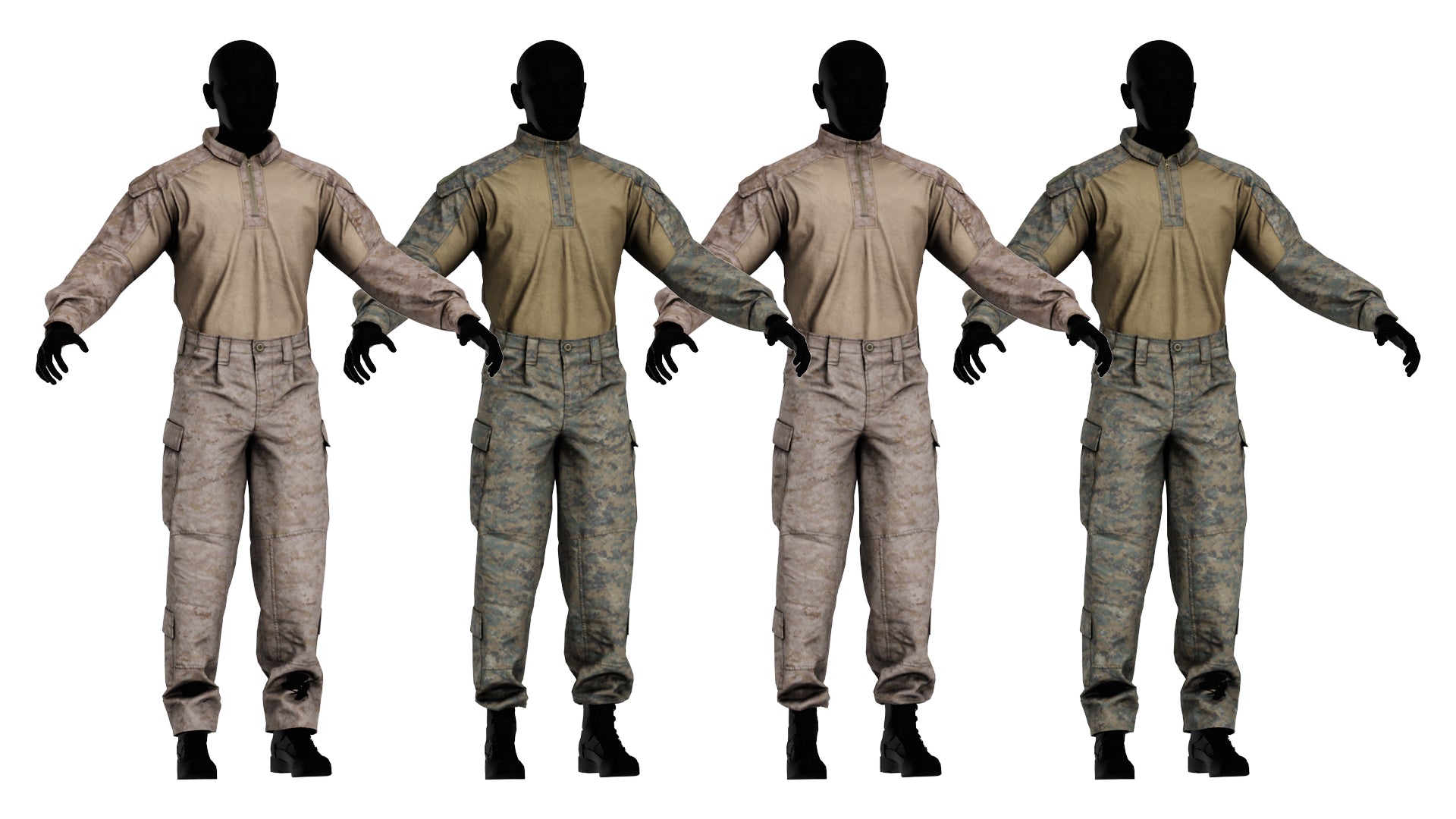 marine frog gear USMC FROG COMBAT UNIFORM - Low Poly 3D Model | Game-Ready Asset
