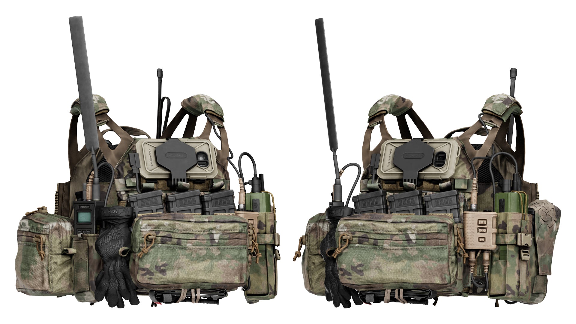 CRYE JPC 2 PLATE CARRIER V2 - Low Poly 3D Model | Game-Ready Asset