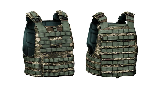 KROKO M401B PLATE CARRIER 3dmilitaryassets
