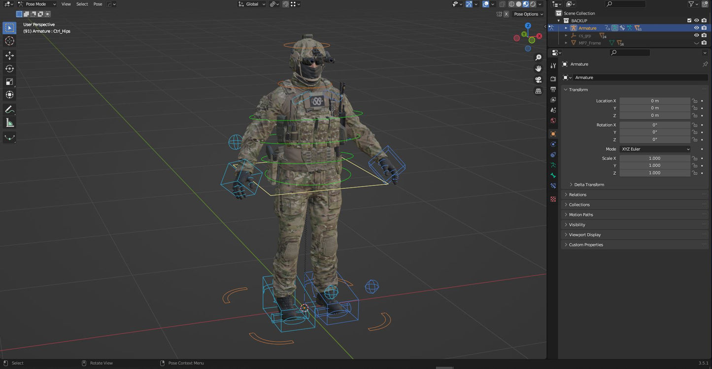 WESTERN OPERATOR V1 (RIGGED)