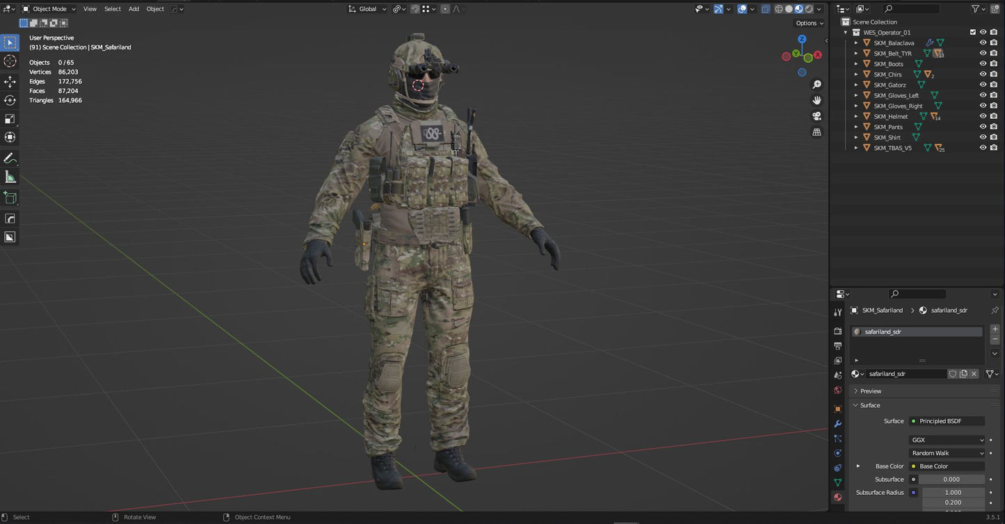 WESTERN OPERATOR V1 (RIGGED)
