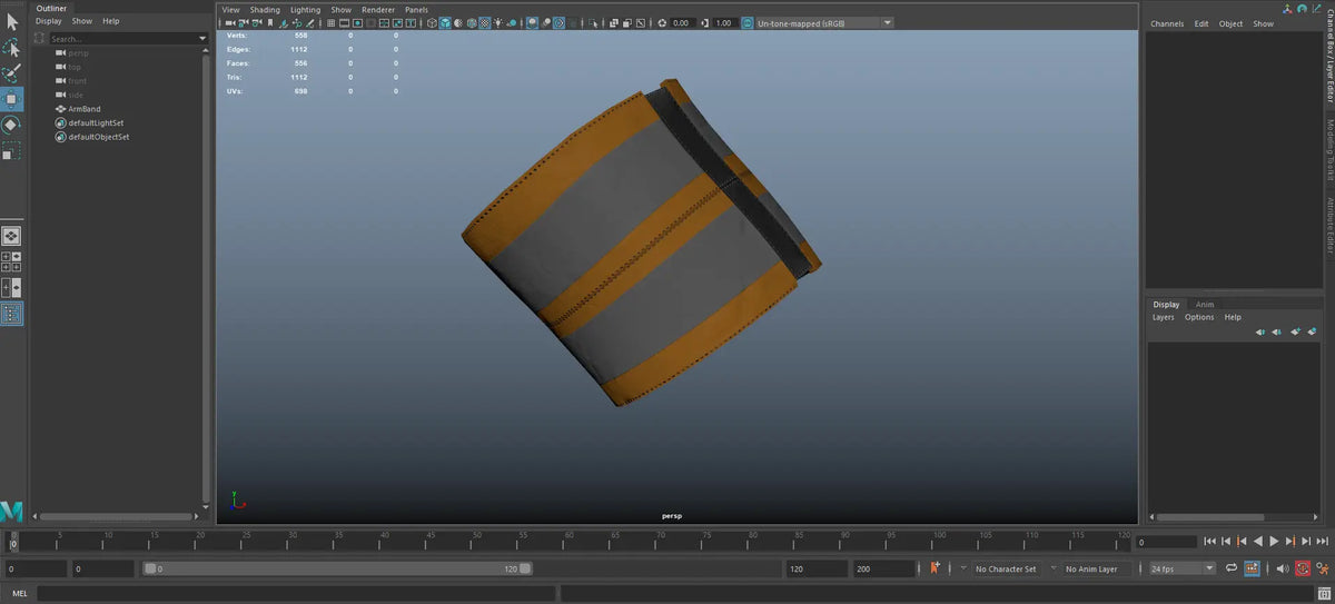 REFLECTIVE ARM BAND 3dmilitaryassets