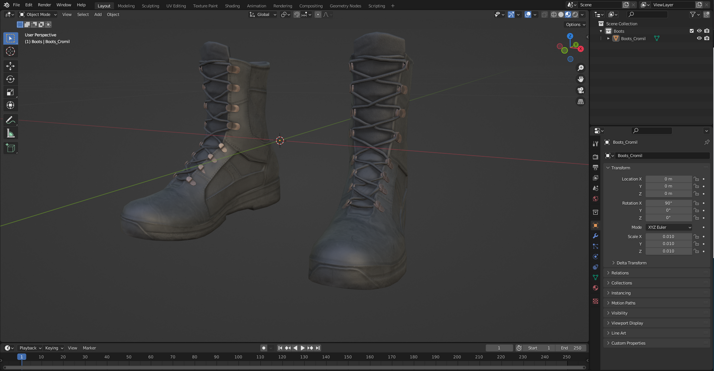 CROATIAN MILITARY BOOTS