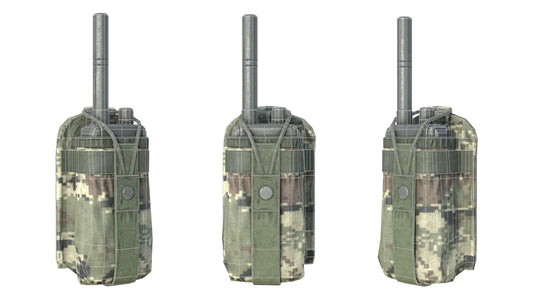 CROATIAN SMALL RADIO + POUCH 3dmilitaryassets