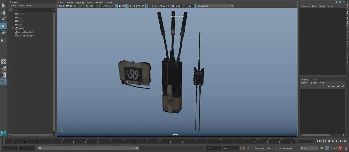 MPU5 WAVE RELAY RADIO 3dmilitaryassets