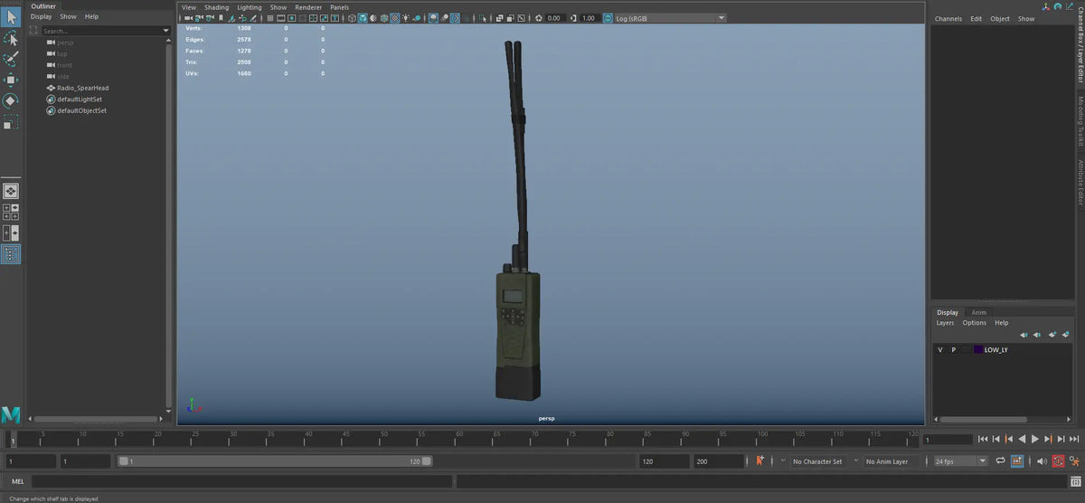 SPEAR HEAD RADIO 3dmilitaryassets