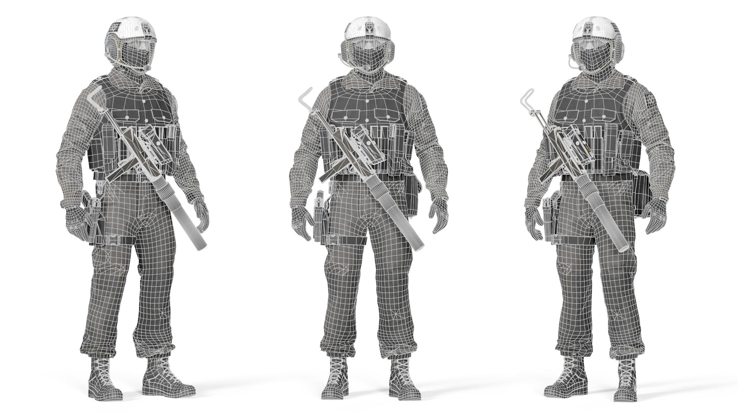 XOF SPECIAL OPERATIONS TROOPER (RIGGED)