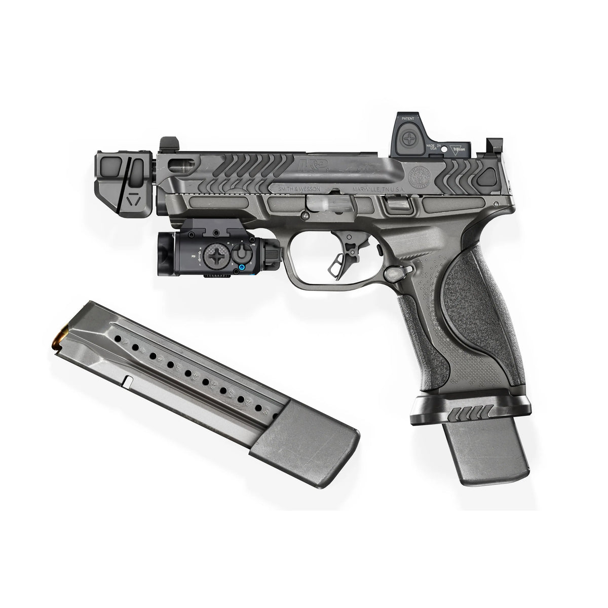 Low Poly Game Ready Weapons pistols rifles snipers grenades mele knives assets