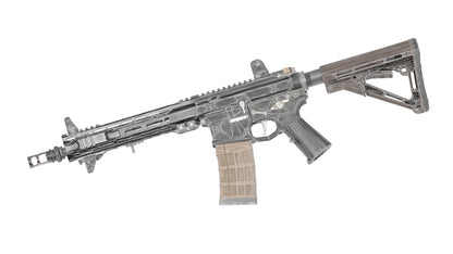 CUSTOM AR-15 RIFLE 3dmilitaryassets