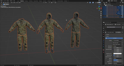 ADF NBCD SUIT 3dmilitaryassets