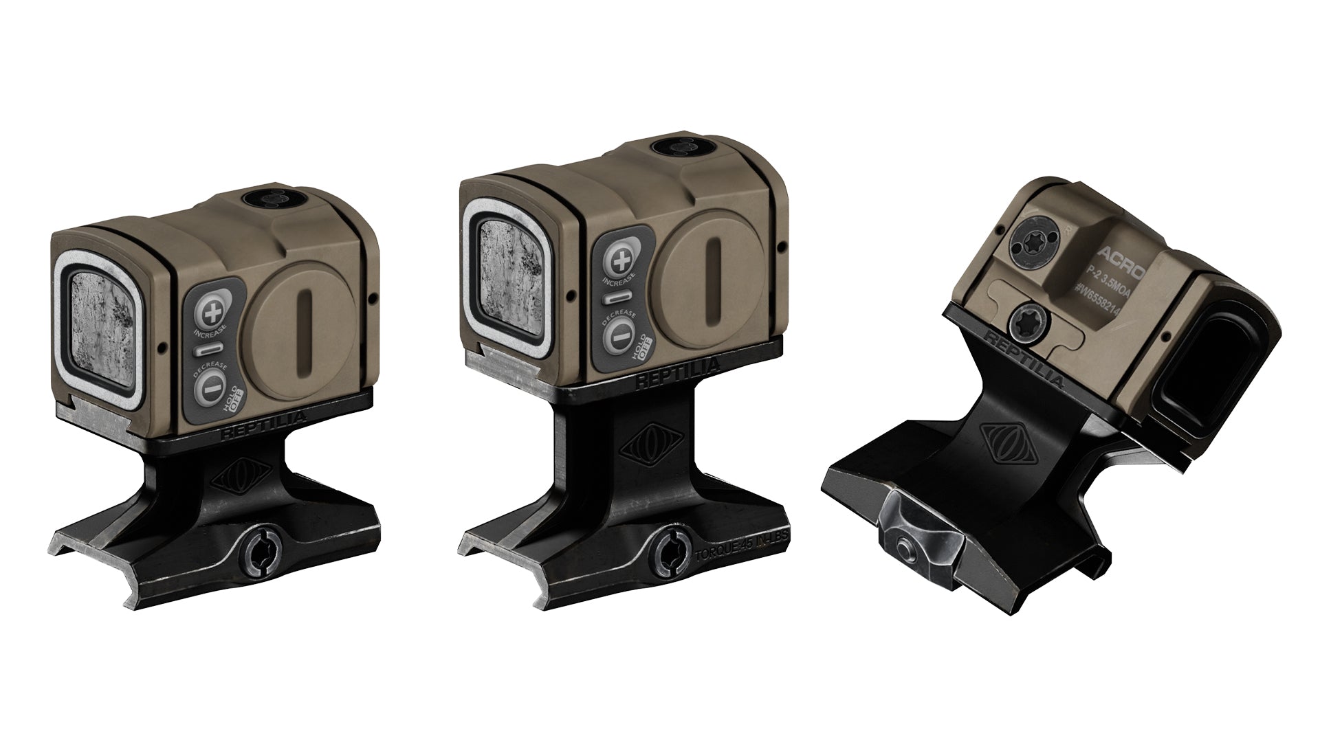 Acro P2 Riser AIMPOINT ACRO P2 RED DOT SIGHT – 3DMilitaryAssets