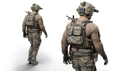CRYE PRECISION ZIPON 1 POUCH PANEL
